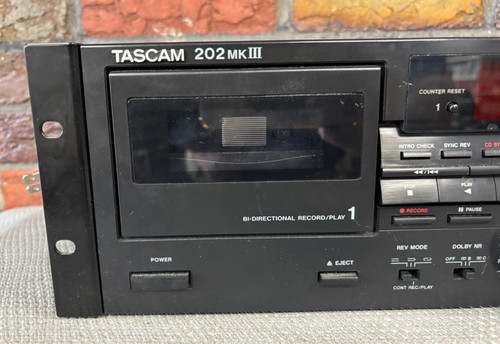 Tascam 202 mk3 dual - tascam,